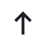 Arrow Up SVG Icon